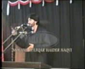 The most controversy in Islam ( FADAK ) has a dividing line between Shia and other sects in Islam. This great lecture / majlis was delivered by Allama Syed Zulfiqar Haider Naqvi in Rattian Syedan, Sialkot - Pakistan in October 2004. This is in Urdu a commonly used language in south east asia.Very very informative and based on logic and proven truth.