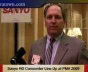 Sanyo provides an overview of their new line of HD Vidoe Cameras at PMA 2009, including two new waterproof models.nnModels included in this overview:nnSanyo VPC-HD2000nSanyo VPC-FH1nSanyo VPC-CA9nSanyo VPC-WH1nSanyo VPC-TH1nSanyo VPC-CG10