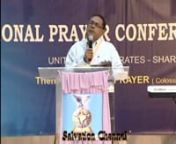 Can a prayer warrior change the decision of God - Message by Pr. Babu Cherian