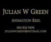 This is an Animation Demo Reel showing a broad selection of my work. nnI&#39;ve worked on the movies Battleship, Breaking Dawn part 1, &#39;J. Edgar Hoover&#39;, Underworld 4 and Ellysium animating cyborg aliens, werewolves, large crowds, vehicles, lycans, robots, enhanced humans, cameras etc. etc.n nPrior to that I worked for over 7 and a half years at Electronic Arts on FIFA, World Cup, Euro and Champions League soccer products. I also worked on EA Sports Active and SSX Dark Descents. nnI have planned, bu
