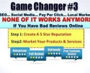 http://bit.ly/localmarketingstrategies &#124; 226 Esplanade San Clemente Ca 92672 (909) 257-8271nnfix bad reviews on google,There are so some ways to enhance your business reputation. The strategies are typically simple and most of the people know what to do already. To build your fame rapidly, writing visitor posts is a great way to get consciousness of your services and products, plus build your popularity in a constructive way. However the trick is you all the time want to supply stable high quali