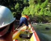 Pagsanjan and Cavinti, Laguna. Unedited footage of my siblings and I shooting the rapids at our province.