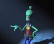 This is the clip that launched my animation career.I started teaching myself CG character animation back in 1998, and this was the third test I animated with my alien character,