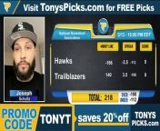 #NBAPicks #FreePicks&#60;br/&#62; &#60;br/&#62;Visit https://www.tonyspicks.com for Free and Premium Picks from Documented Handicappers &#60;br/&#62; &#60;br/&#62;Tonys Sports Picks with Analysis &#60;br/&#62; &#60;br/&#62;Today’s Guest: &#60;br/&#62; &#60;br/&#62;Joseph Schultz with NBA Picks