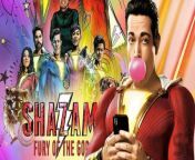 Shazam: Fury of the Gods (Warner Bros. Pictures) Stars: Meagan Good, Zachary Levi, Grace Caroline Currey.&#60;br/&#62;&#60;br/&#62;Say his name and unleash the Fury of the Gods! Shazam returns with his super-powered siblings for a sequel to the 2019 DC hit.&#60;br/&#62;&#60;br/&#62;Production Companies: New Line Cinema (presents), DC Entertainment, Warner Bros.