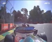 Formula 2024 Australian GP Alonso Rear Onboard Russell Crash from gp video new