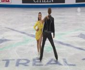 2024 Madison Chock & Evan Bates Worlds RD (1080p) - Canadian Television Coverage from madison beer birthplace