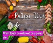The paleo diet, also known as the caveman diet was a very popular diet a few years back, but a lot of people are still following this eating plan. It is the sort of diet that our ancestor&#39;s thousands of years ago would have eaten. And this consists of whole foods and unprocessed foods. It includes fruits, vegetables, eggs, meat, and fish. Avoiding things such as dairy and grains, especially. In this video, I have introduced the paleo diet and what to eat and what not to eat on a paleo diet. I have also defined other diets similar to the paleo diet like whole30 and pegan diets. I have included some health benefits of the healthy paleo diet.