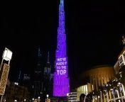 The world’s tallest building has been turned into a spectacular donation box. &#60;br/&#62; &#60;br/&#62;Over the course of a week, a light was switched on in the Burj Khalifa every time a donation of 10 dirhams, or one meal, was made.