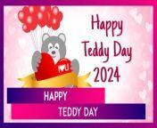 Every year, Teddy Day, February 10, is the fourth day of Valentine&#39;s Week. During Valentine&#39;s Week, where love is celebrated in a big way, giving teddy bears is a sweet way of expressing those feelings. If you, too, are celebrating Teddy Day 2024, send a sweet message along with a cuddly teddy bear. Here’s a list of Teddy Day wishes, greetings, messages, quotes, images, and wallpapers you can send to your loved one via WhatsApp or Facebook to make them feel special.&#60;br/&#62;