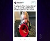 James looks at the headlines dominating the news, including a tweet from Donald Trump Jr. using his daughter&#39;s Halloween candy in an analogy about socialism