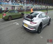 Porsche 991 GT3 RS with iPE Exhaust - CRAZY Launch Controls ! from zscb4cy3 rs