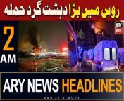 #Russian #headlines #pmshehbazsharif #IMF #pakarmy #punjabassembly #petrolprice &#60;br/&#62;&#60;br/&#62;۔Russian authorities say at least 40 killed in Moscow concert hall shooting&#60;br/&#62; &#60;br/&#62;Follow the ARY News channel on WhatsApp: https://bit.ly/46e5HzY&#60;br/&#62;&#60;br/&#62;Subscribe to our channel and press the bell icon for latest news updates: http://bit.ly/3e0SwKP&#60;br/&#62;&#60;br/&#62;ARY News is a leading Pakistani news channel that promises to bring you factual and timely international stories and stories about Pakistan, sports, entertainment, and business, amid others.&#60;br/&#62;&#60;br/&#62;Official Facebook: https://www.fb.com/arynewsasia&#60;br/&#62;&#60;br/&#62;Official Twitter: https://www.twitter.com/arynewsofficial&#60;br/&#62;&#60;br/&#62;Official Instagram: https://instagram.com/arynewstv&#60;br/&#62;&#60;br/&#62;Website: https://arynews.tv&#60;br/&#62;&#60;br/&#62;Watch ARY NEWS LIVE: http://live.arynews.tv&#60;br/&#62;&#60;br/&#62;Listen Live: http://live.arynews.tv/audio&#60;br/&#62;&#60;br/&#62;Listen Top of the hour Headlines, Bulletins &amp; Programs: https://soundcloud.com/arynewsofficial&#60;br/&#62;#ARYNews&#60;br/&#62;&#60;br/&#62;ARY News Official YouTube Channel.&#60;br/&#62;For more videos, subscribe to our channel and for suggestions please use the comment section.