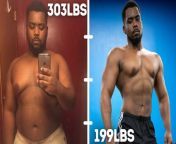 A 20-year-old-man lost 104lbs in 10 months, going from obese to beast. ‘Lose weight’ and ‘go to the gym more’ – on 1 January 2018 Quantel Thomas made the same resolutions that so many vow to do at the start of a new year. But for Quantel, these weren’t just feelgood attempts he could give up by February. After being told by doctors he was at risk of diabetes, Quantel knew he had to make a change to his diet. He did far more than that: in under a year Quantel lost over 100lbs, going from 284lbs to 180lbs and transforming his body – including new six-pack and all – in the process. Perhaps even more astonishing is that Quantel did all of this without any formal fitness programme or a personal trainer. Going to the gym at least six days a week, Quantel can bench press 285lbs and deadlift up to 475lbs. Eventually he hopes to get into body building - he currently weighs 204lbs as he attempts to bulk up - and is currently studying Exercise Science at college with plans to become a personal trainer afterwards.&#60;br/&#62;&#60;br/&#62;Follow his story here:&#60;br/&#62; / flex_god187&#60;br/&#62; / quit.thomas