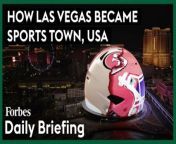 Hosting the Super Bowl is just the latest victory in Las Vegas’ unlikely rise from sports betting capital to sports capital period, as the stigma around gambling has eased and pro teams have overcome the challenges of a small market. Over the last six and a half years, Las Vegas has built on its long association with pro boxing by adding the NHL’s Golden Knights, the NFL’s Raiders and the WNBA’s Aces, plus a Formula 1 race, the 2022 NFL draft and the 2022 and 2023 Pro Bowls. Meanwhile, MLB’s A’s are slated to make the move from Oakland.&#60;br/&#62;&#60;br/&#62;Read the full story on Forbes: https://www.forbes.com/sites/forbesdaily/2024/02/12/forbes-daily-las-vegas-is-officially-a-sports-town/?sh=248c1f8f232e&#60;br/&#62;&#60;br/&#62;Forbes Daily Briefing shares the best of Forbes reporting on wealth, business, entrepreneurship, leadership and more. Tune in every day, seven days a week, to hear a new story. Subscribe here: https://art19.com/shows/forbes-daily-briefing&#60;br/&#62;&#60;br/&#62;Fuel your success with Forbes. Gain unlimited access to premium journalism, including breaking news, groundbreaking in-depth reported stories, daily digests and more. Plus, members get a front-row seat at members-only events with leading thinkers and doers, access to premium video that can help you get ahead, an ad-light experience, early access to select products including NFT drops and more:&#60;br/&#62;&#60;br/&#62;https://account.forbes.com/membership/?utm_source=youtube&amp;utm_medium=display&amp;utm_campaign=growth_non-sub_paid_subscribe_ytdescript&#60;br/&#62;&#60;br/&#62;Stay Connected&#60;br/&#62;Forbes newsletters: https://newsletters.editorial.forbes.com&#60;br/&#62;Forbes on Facebook: http://fb.com/forbes&#60;br/&#62;Forbes Video on Twitter: http://www.twitter.com/forbes&#60;br/&#62;Forbes Video on Instagram: http://instagram.com/forbes&#60;br/&#62;More From Forbes:http://forbes.com&#60;br/&#62;&#60;br/&#62;Forbes covers the intersection of entrepreneurship, wealth, technology, business and lifestyle with a focus on people and success.