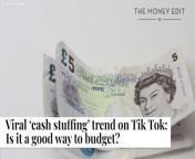 What is the ‘cash stuffing’ Tik Tok trend with more than 4 million views? We tell you what it is, how it works and whether it works.