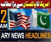 #usa #election2024 #electionresult #PTI #JUIF #maulanafazalurehman #asadqaisar #petroldieselprice #headlines #PTI #fazlurrehman #PPP #PMLN &#60;br/&#62;&#60;br/&#62;ARY News 2 AM Headlines 16th February 2024&#124; America Demand From Pakistan&#60;br/&#62;