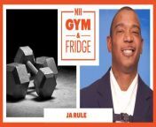 Hip-hop icon Ja Rule takes us inside his gym and fridge, showing us the diet and fitness routine he uses to stay in shape.