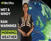 A wet morning for most parts of the UK, some heavy bursts over northern and western hills in particular. Windy, with strong and gusty winds, especially along coasts and in exposure. – This is the Met Office UK Weather forecast for the morning of 21/02/24. Bringing you today’s weather forecast is Clare Nasir.&#60;br/&#62;&#60;br/&#62;