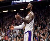 Will Lakers Continue Win Streak? LeBron Stole the Show from james jpg
