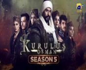 Kurulus Osman Season 05 Episode 96&#60;br/&#62;&#60;br/&#62;Kurulus Osman Season 05 Episode 96 - Urdu Dubbed - Har Pal Geo&#60;br/&#62;&#60;br/&#62;Osman Bey, who moved his oba to Yenişehir, will lay the foundations of the state he will establish in this city. One of the steps taken for this purpose will be to establish a &#39;divan&#39;. Now the &#39;toy&#39;, which was collected at the time of the issue, is left behind. Osman Bey will establish a &#39;divan&#39; with his Beys and consult here. However, this &#39;divan&#39; will also be a place to show themselves for the enemies who seem friendly, who want to weaken Osman Bey from the inside.&#60;br/&#62;&#60;br/&#62;As Osman Bey grows with the goal of establishing a state, he will have to fight with bigger enemies. Osman Bey, who struggles with the enemy who seems to be a friend inside, will enter into a struggle with Byzantium outside. Osman Bey has set his goal, the conquest of Marmara Fortress, which will pave the way for Bursa and Iznik!&#60;br/&#62;&#60;br/&#62;Production: Bozdag Film&#60;br/&#62;Project Design: Mehmet Bozdag&#60;br/&#62;Producer: Mehmet Bozdag&#60;br/&#62;Director: Ahmet Yilmaz&#60;br/&#62;&#60;br/&#62;Screenplay: Mehmet Bozdağ, Atilla Engin, A. Kadir İlter, Fatma Nur Güldalı, Ali Ozan Salkım, Aslı Zeynep Peker Bozdağ&#60;br/&#62;&#60;br/&#62;#kurulusosmanS5Ep96&#60;br/&#62;#harpalgeo&#60;br/&#62;#GeoTV