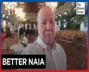 SMC’s Ang vows better NAIA &#60;br/&#62;&#60;br/&#62;San Miguel Corporation President and CEO Ramon S. Ang guaranteed major improvements to the Ninoy Aquino International Airport “before Holy Week next year.” &#60;br/&#62;&#60;br/&#62;Video from MPC Pool&#60;br/&#62;&#60;br/&#62;Subscribe to The Manila Times Channel - https://tmt.ph/YTSubscribe&#60;br/&#62; &#60;br/&#62;Visit our website at https://www.manilatimes.net&#60;br/&#62; &#60;br/&#62; &#60;br/&#62;Follow us: &#60;br/&#62;Facebook - https://tmt.ph/facebook&#60;br/&#62; &#60;br/&#62;Instagram - https://tmt.ph/instagram&#60;br/&#62; &#60;br/&#62;Twitter - https://tmt.ph/twitter&#60;br/&#62; &#60;br/&#62;DailyMotion - https://tmt.ph/dailymotion&#60;br/&#62; &#60;br/&#62; &#60;br/&#62;Subscribe to our Digital Edition - https://tmt.ph/digital&#60;br/&#62; &#60;br/&#62; &#60;br/&#62;Check out our Podcasts: &#60;br/&#62;Spotify - https://tmt.ph/spotify&#60;br/&#62; &#60;br/&#62;Apple Podcasts - https://tmt.ph/applepodcasts&#60;br/&#62; &#60;br/&#62;Amazon Music - https://tmt.ph/amazonmusic&#60;br/&#62; &#60;br/&#62;Deezer: https://tmt.ph/deezer&#60;br/&#62;&#60;br/&#62;Tune In: https://tmt.ph/tunein&#60;br/&#62;&#60;br/&#62;#themanilatimes &#60;br/&#62;#philippines&#60;br/&#62;#naia &#60;br/&#62;#holyweek
