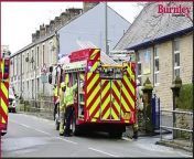 Six fire engines are currently at the scene of a blaze at a church in Padiham.