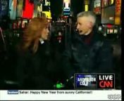On New Years Eve, Kathy Griffin was being heckled by some dude in Times Square and made an awesome comeback to one of his remarks.