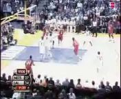 Visit http://www.nba.com/video for more highlights. The Lakers run the fast break with two behind the back passes and a slam by Lamar Odom!