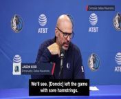 Luka leaves early in Mavs win over Warriors from 03 cb early morning