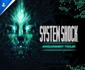 System Shock - Announcement Trailer &#124; PS5 &amp; PS4 Games&#60;br/&#62;&#60;br/&#62;Get ready to descend into the terrifying depths of Citadel Station in System Shock, the critically acclaimed sci-fi horror classic, coming to PlayStation 4 and PlayStation 5.&#60;br/&#62;Brace yourself for a heart-pounding adventure where you&#39;ll face mutated monstrosities, hack your way through deadly puzzles, and unravel the dark secrets of a sinister AI.&#60;br/&#62;Coming on May 21st 2024!&#60;br/&#62;&#60;br/&#62;#ps5 #ps5games #ps4 #ps4games #systemshock