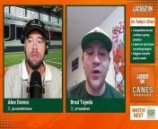 Alex Donno and Brad Tejeda discuss the early competition and battles at Miami Hurricanes spring football practice.