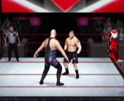 WWE Brock Lesnar vs Big Show SmackDown Here comes the Pain 2K22 Mod | PCSX2 from ssbu mod