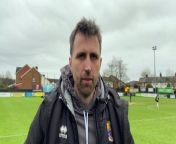 Farnham Town manager Paul Johnson post-AFC Croydon Athletic from aabha paul hot pfficial video