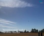 Model aircraft come and fly day from ams cherish model