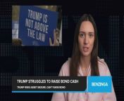 Donald Trump faces a Monday deadline to post a &#36;454 million bond in the civil fraud case brought by New York Attorney General Letitia James. Insiders say Trump has been struggling to raise the cash from banks or wealthy friends for the bond. One option reportedly being considered is for Trump not to pay the bond and let James seize his bank accounts or buildings like Trump Tower. Sources say Trump believes he has a strong appeal case and any assets seized could potentially be recovered later.