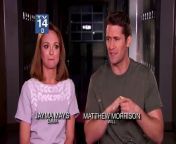 Matthew Morrison and Jayma Mays discuss what&#39;s next for &#92;