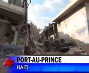 A ground tour of Port-au-Prince, Haiti provides an up close look at the collapsed buildings, downed power lines and dazed residents trying to navigate through the debris. (Jan. 13)