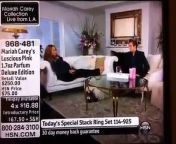 Mariah Carey thinks she&#39;s off camera on HSN then catches a glimpse of herself. Oh no!&#60;br/&#62;&#60;br/&#62;I do not own this video. The original company who recorded and aired this video have full copyright. This video is only being used for entertainment purposes only. Fair Use