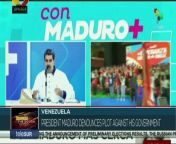 Venezuelan President Nicolás Maduro denounced Monday terrorist plans by fugitive from justice Leopoldo López and former Colombian President Álvaro Uribe Vélez to attack the country. teleSUR