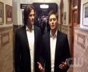Jared and Jensen ask you to vote for The People&#39;s Choice Awards in their own special way :) Catch Supernatural tonight at 9/8c
