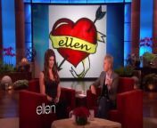 In celebration of her birthday, Kirstie told Ellen she was thinking about getting a tattoo, so Ellen arranged for it to happen