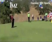 Tiger Woods fans UNLEASHED on the moron who threw a hot dog at the struggling golfer during a tournament this weekend -- taunting the perp as he was led away in handcuffs ... and TMZ has the footage.&#60;br/&#62;&#60;br/&#62;Officials have not released the name of the schmuck behind the wiener attack -- but the fans at the Frys.com Open in San Martin, CA simply referred to the guy as &#92;