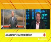 AccuWeather&#39;s Paul Pastelok breaks down the long-range forecast for spring of 2024, detailing the factors that could increase the risk of severe storms.
