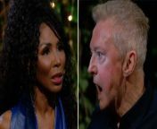 Sinitta delivered Louis Walsh a few &#39;home truths&#39; during a surprise Celebrity Big Brother visit to the house.Source: Celebrity Big Brother, ITV
