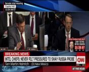Sen. Martin Heinrich questions Deputy Attorney General Rod Rosenstein, claiming the members of the intel community filibuster better than most of his colleagues.