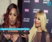 VH1 has celebrated pioneering female hip-hop stars Queen Latifah, Missy Elliot, Lil&#39; Kim and Salt-N-Pepa in its Hip Hop Honors event.