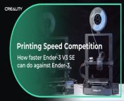 Ender 3 V3 SE Halves Printing Time Compared to its Grandfather - Ender 3 from end rhyme definition quizlet