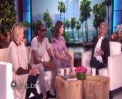 Ellen was joined by the diverse trio of stars for a surprising game of &#92;