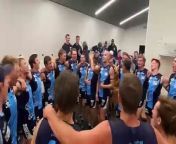 Eaglehawk celebrates round 1 win over Golden Square. Video by Luke West